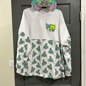 Disney Mickey lollipop spirit jersey and ears size XL worn once great condition